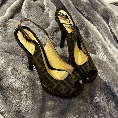 fendi pump|Fendi slippers women.